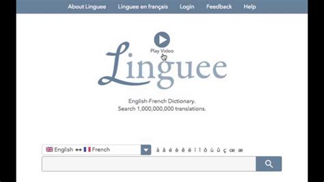 Download it-it's free. . Linguee french